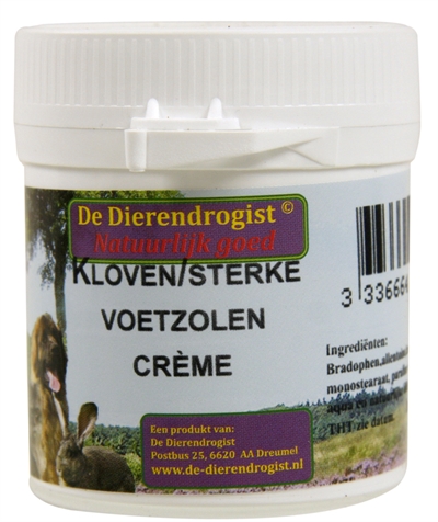 Dierendrogist kloven / sterke voetzolen creme