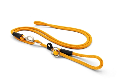 Morso hondenriem retrieverlijn | hands free gerecycled goud 260x1 cm