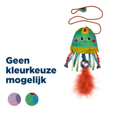 Kong cat teaser jellyfish assorti | 81 cm