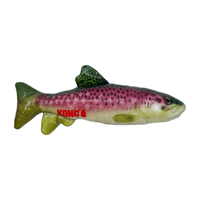 Kong wild shieldz trout | 28x13x6 cm hondenspeelgoed