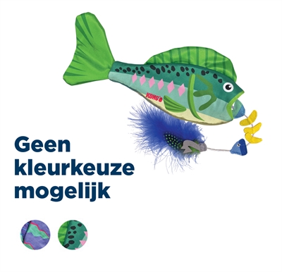 Kong wrangler angler fish assorti | 53x12,7x2,5 cm