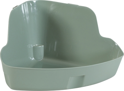 Zolux zolux neolife hoektoilet konijn groen | 42x31x21 cm