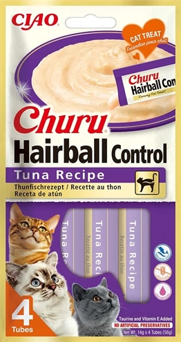 Inaba churu hairball tonijnrecept | 4x14gr