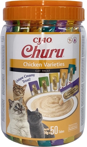 Inaba churu multipack chicken varieties | 50x14 gr