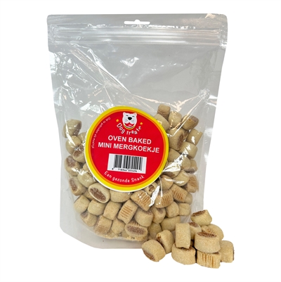 Dog treatz oven baked mini mergkoekje | 600 gr