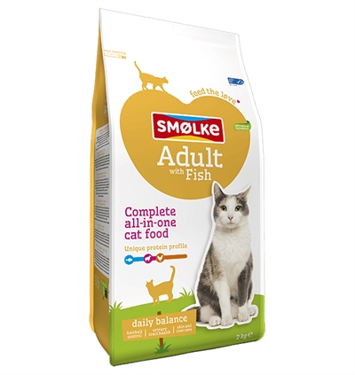 Smolke cat adult fish / rice | 2 kg