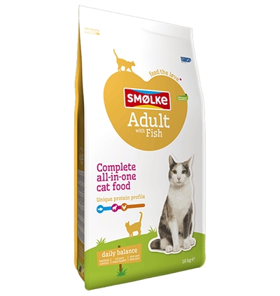 Smolke cat adult fish/rice | 10 kg kattenvoer