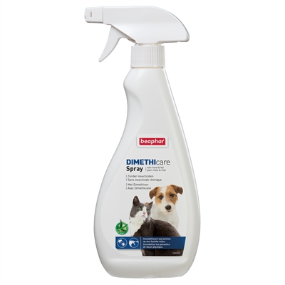 Beaphar dimethicare spray hond/kat 500 ml | tegen vlooien en teken