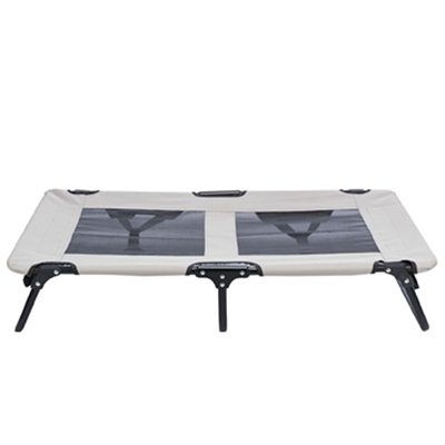 Trixie hondenligbed stretcher grijs/zwart | 120x70x19 cm