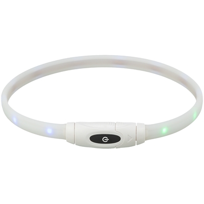 Trixie lichtgevende halsband hond | usb oplaadbaar, 65x1,6 cm
