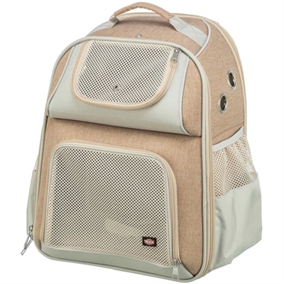 Trixie hondentas rucksack willow beige/bruin | 38x25x45 cm