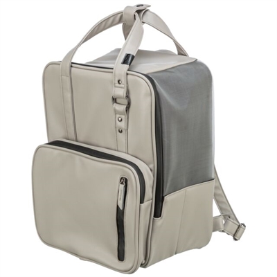 Trixie hondentas rugtas citystyle | lichtgrijs 30x20x40 cm