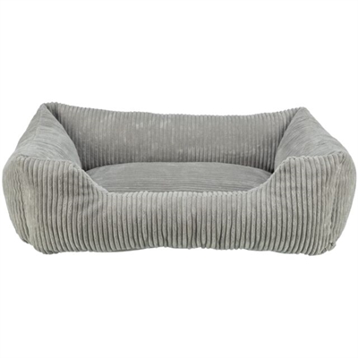 Trixie hondenmand vital jonna ribfluweel | 80x60 cm grijs