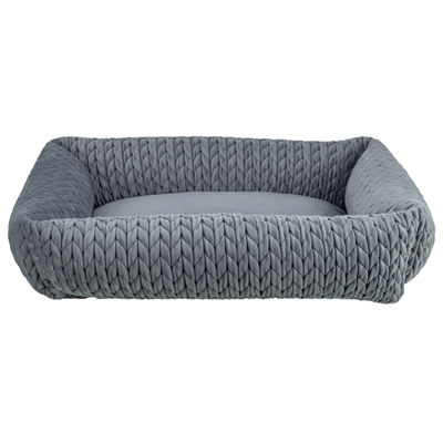 Trixie hondenmand livia hoekig grijs | 65x50 cm