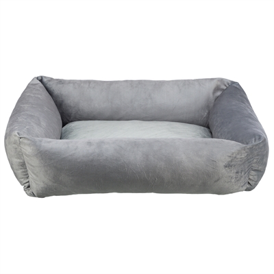 Trixie hondenmand lionel | hoekig grijs 80x65 cm