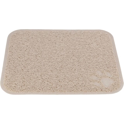 Trixie schoonloopmat voor kattenbakken pvc blush | 45x37 cm