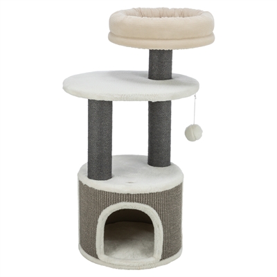 Trixie krabpaal marco wit / beige | 38x38x85 cm