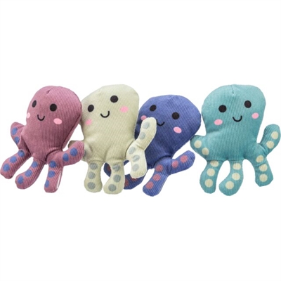Trixie octopus pluche 10 cm | met catnip assorti