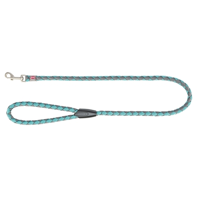 Trixie hondenriem cavo aqua / grafiet grijs | 100x1,8 cm
