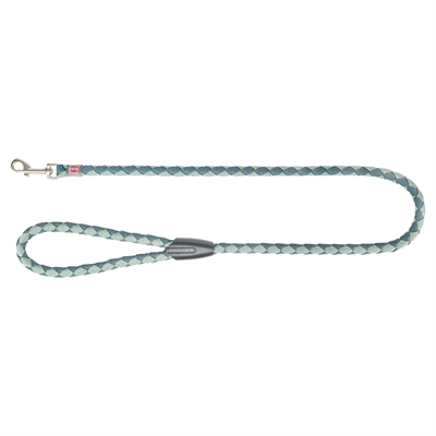 Trixie hondenriem cavo | petrol/salie groen 100x1,2 cm