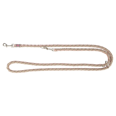 Trixie hondenriem cavo verstelbaar | blush/zand 200x1,8 cm