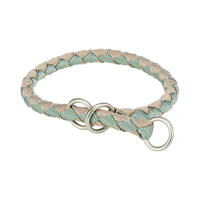 Trixie halsband hond cavo halfslip salie/zand | 47-55x1,8 cm