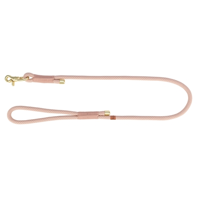 Trixie hondenriem soft rope | roze lichtroze 120x0,6 cm