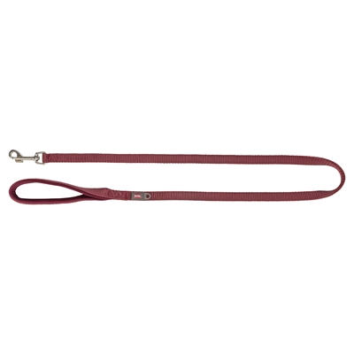 Trixie hondenriem premium sangria 100x2 cm | luxe hondenriem