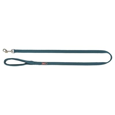 Trixie hondenriem premium petrol | 100x2 cm