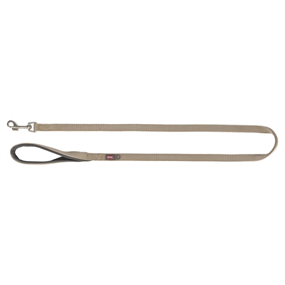Trixie hondenriem premium zand | 100x2 cm