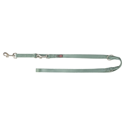 Trixie hondenriem premium | verstelbaar salie groen 200x2 cm