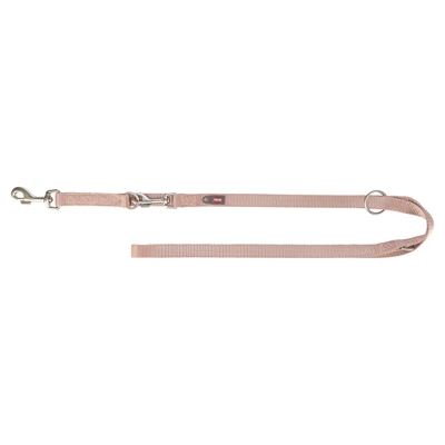 Trixie hondenriem premium blush roze 200x1,5 cm | verstelbaar