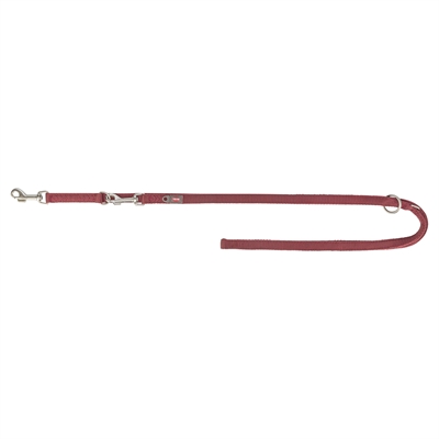 Trixie hondenriem premium verstelbaar 200x2 cm | sangria