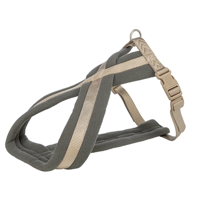Trixie hondentuig premium touring | zand 35-65x2 cm