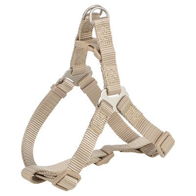 Trixie hondentuig premium one touch | zand 50-65x2 cm