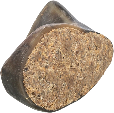 Trixie buffelhoorn gevuld met buffelvees | 10-14 cm, 6 st