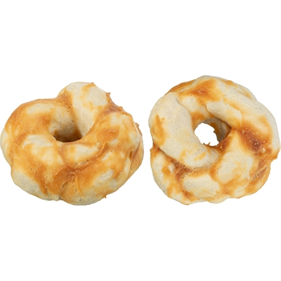 Trixie denta fun twists | collageen met kip, 2 stuks 85 gr