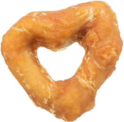 Trixie denta fun heart kippenborst | 6 cm 20 gr 200 st