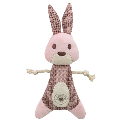 Trixie haas stof/pluche | 24 cm, 3 stuks
