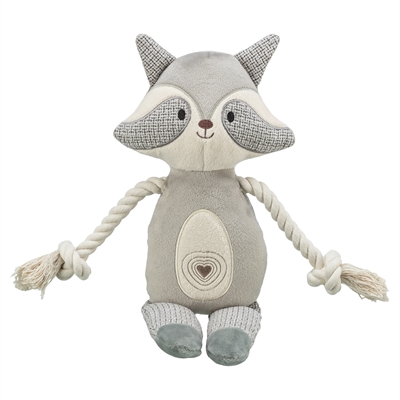 Trixie wasbeer pluche / stof | 33 cm - set van 2