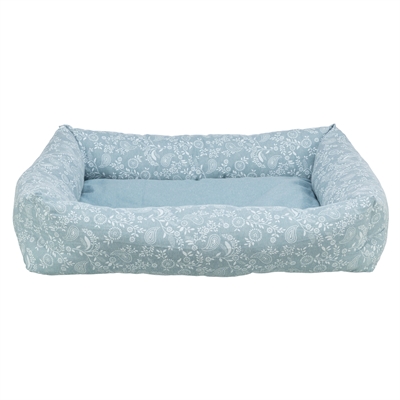 Trixie hondenmand flora | hoekig lichtblauw 75x60 cm