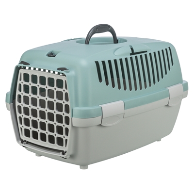 Trixie reismand capri lichtgrijs/salie | xs 48x32x31 cm