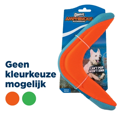 Chuckit amphibious boomerang | m 25x18x3 cm assorti