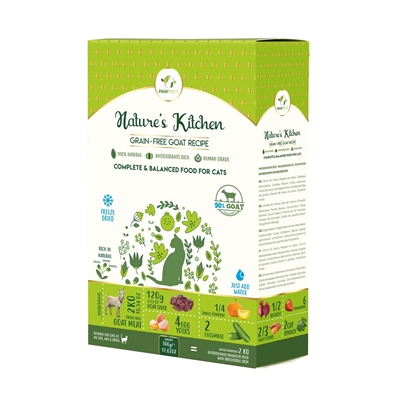 Pawfect freeze dried foods cat goat recipe | 500 gr