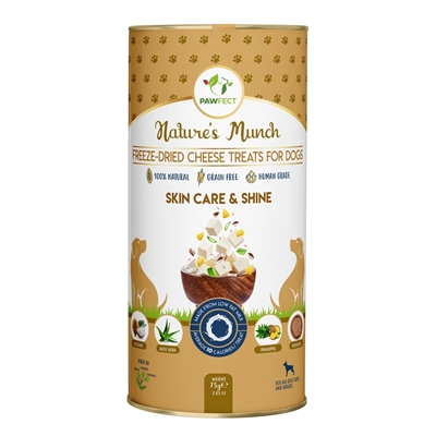 Pawfect freeze dried treats voor huid & vacht | 75 gr