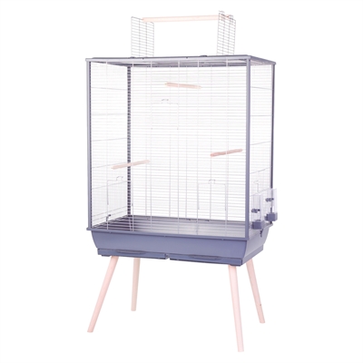 Zolux vogelkooi neolife grijs | 81x48x152 cm