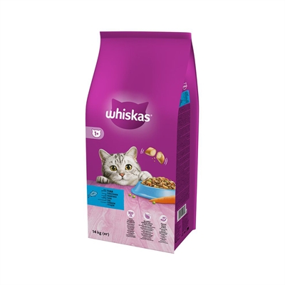 Whiskas adult tonijn met groenten | 14 kg katzenvoer