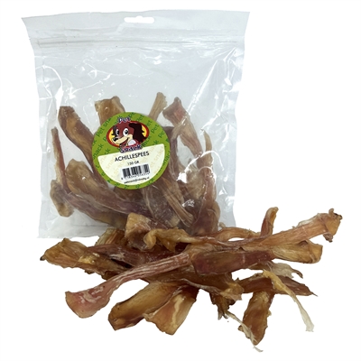 Petsnack kauwsnack achillespees 150 gr – 100% natuurlijke buffelpees