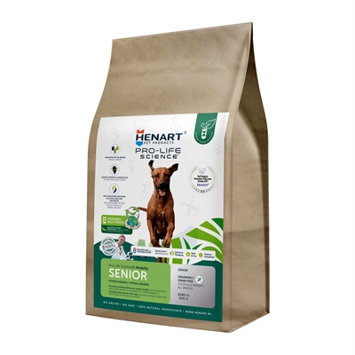 Henart mealworm insect senior 2,5 kg | met eierschaalmembraan