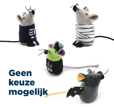 Croci fright mortimer muis | assorti 8 cm